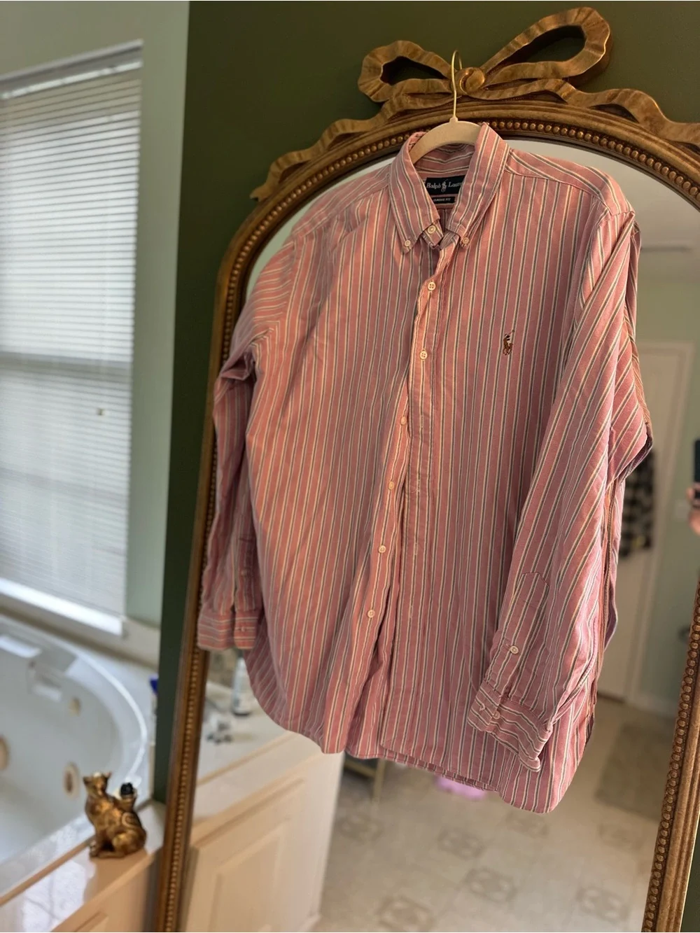 Polo by Ralph Lauren Pink Multi-Stripe Button-Down Shirt